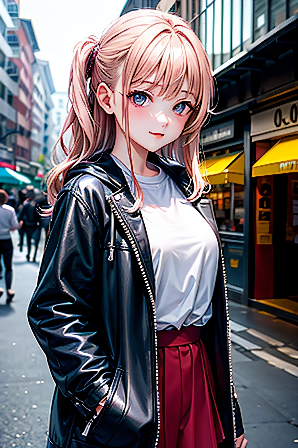 highest quality, detailed background, girl, ,Euro_street, random_wear,