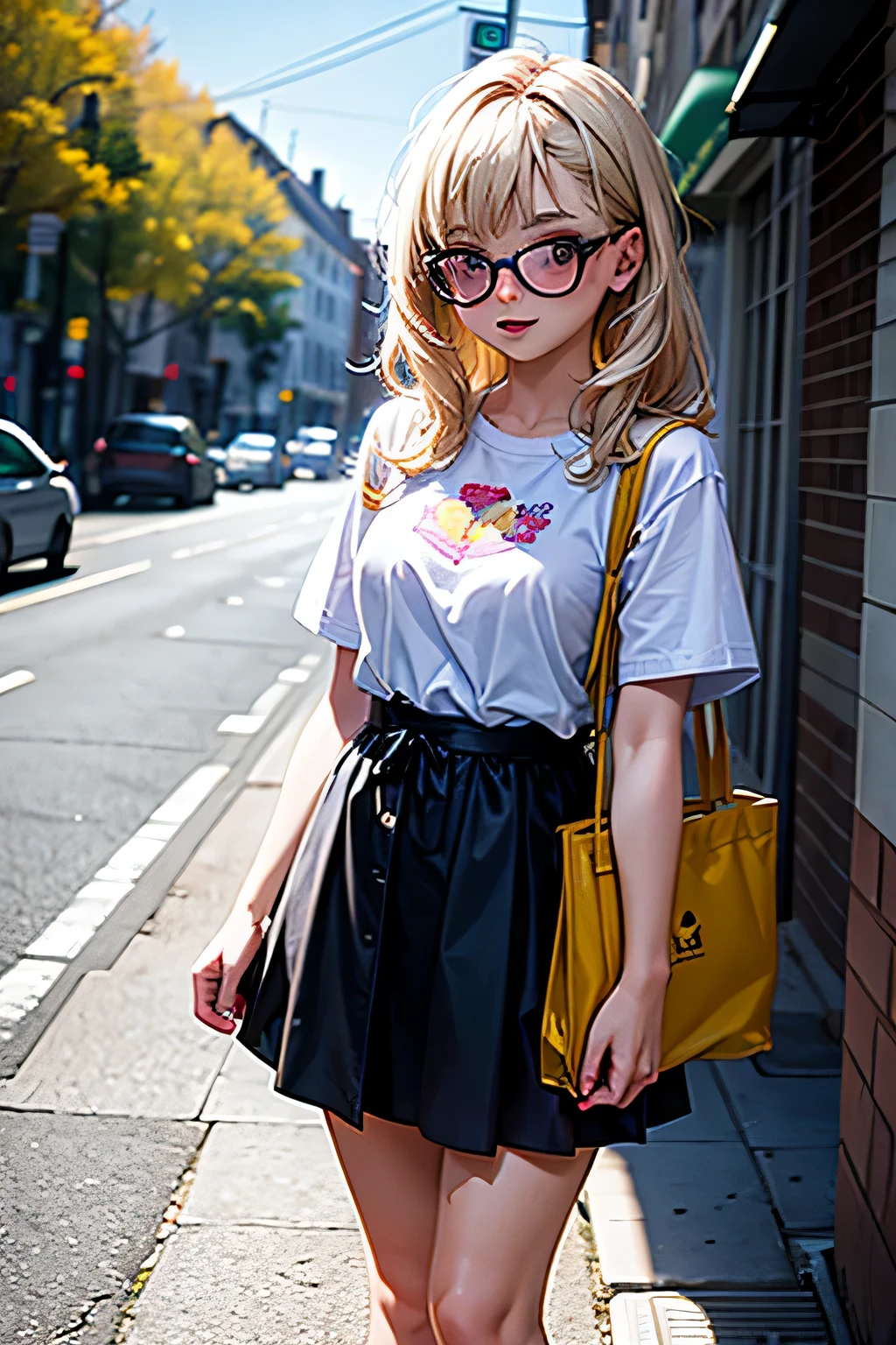 highest quality, detailed background, girl, ,Euro_street, random_wear,