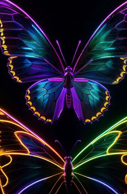 BlackLight Art, (close_up of glowing grasshopper), Psychedelic, mysterious, octane render, enhance, intricate, (best quality, masterpiece, Representative work, official art, Professional, unity 8k wallpaper:1.3)