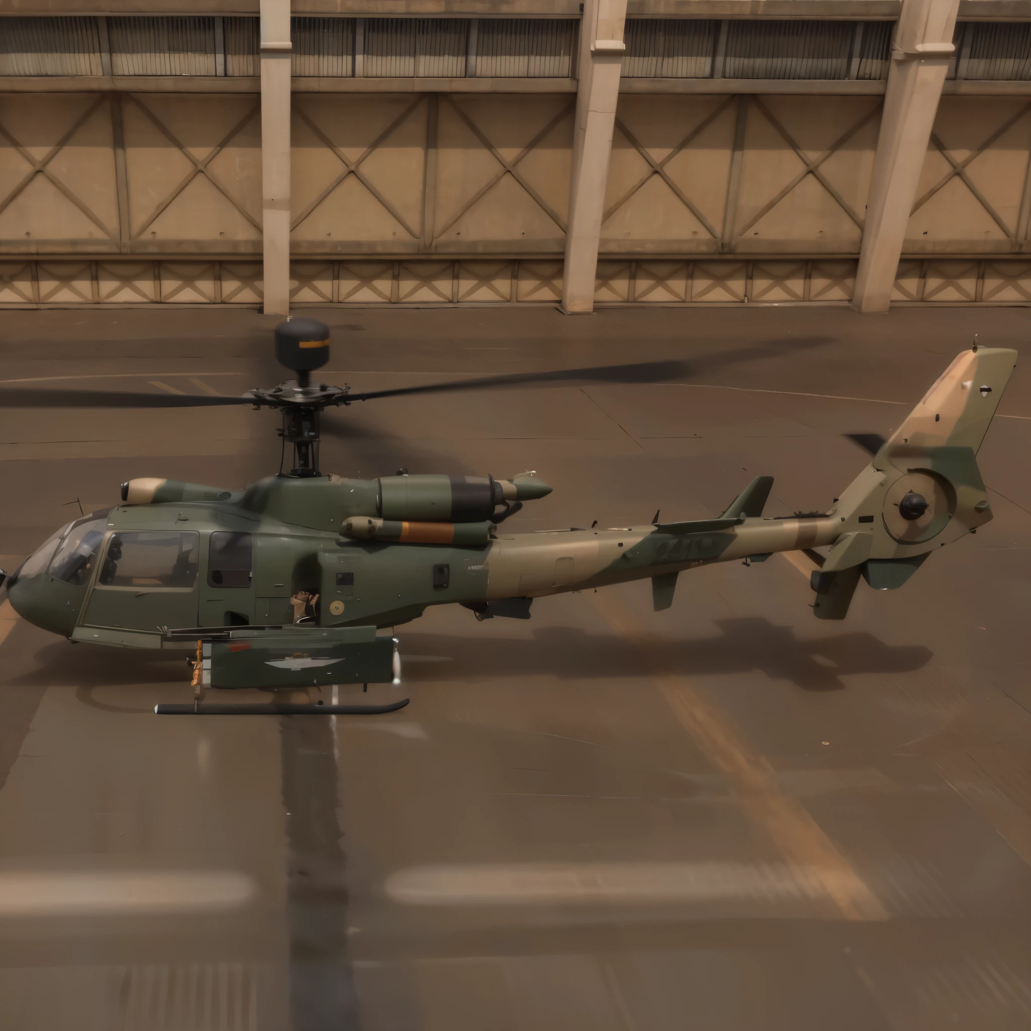 Aerospatiale SA 341 Gazelle, war helicopter, weapons