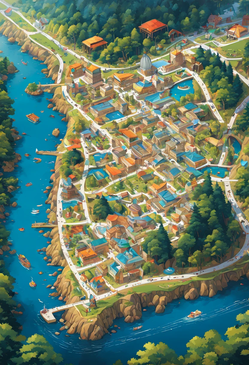 City by the Sea Animation --auto