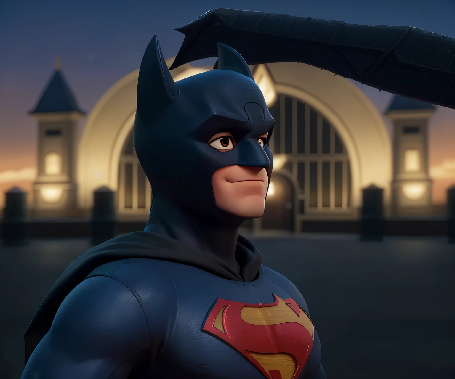 bat Man in a black suit with a red cape and a bat, in bat Man movie still cinematic, from movie bat Man, En la Liga de la Justicia, still image from bat Man movie, film still of bat Man, adam west as bat Man 2022, bat Man, barclay shaw 8k fotorrealista, inspirado por Zack Snyder, portrait of bat Man, henry cavill as bat Man