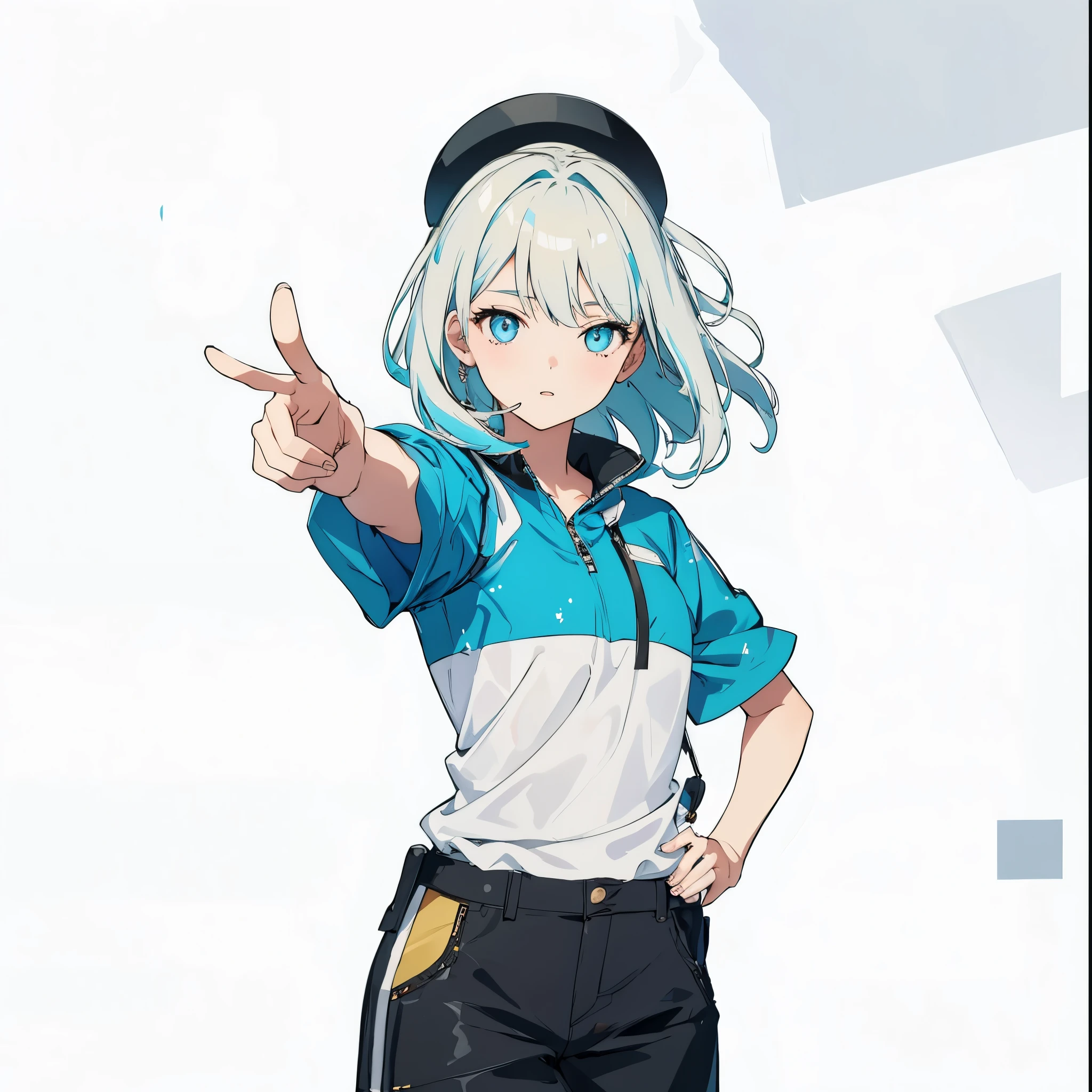 (masterpiece), (best quality), (ultra detailed),(disheveled hair),(illustration), (1girl), (Fashionable clothing), standing, Fashion model, looking at viewer, (interview), (simple background),beautiful detailed eyes, delicate beautiful face, Floating,(high saturation),(colorful splashes),colorful bubble,(shining), focus on face, ponytail, kamisato ayaka, light blue hair, bangs, hair ring, floating flowers, floating hairs, (shining), best lighting, best shadow,