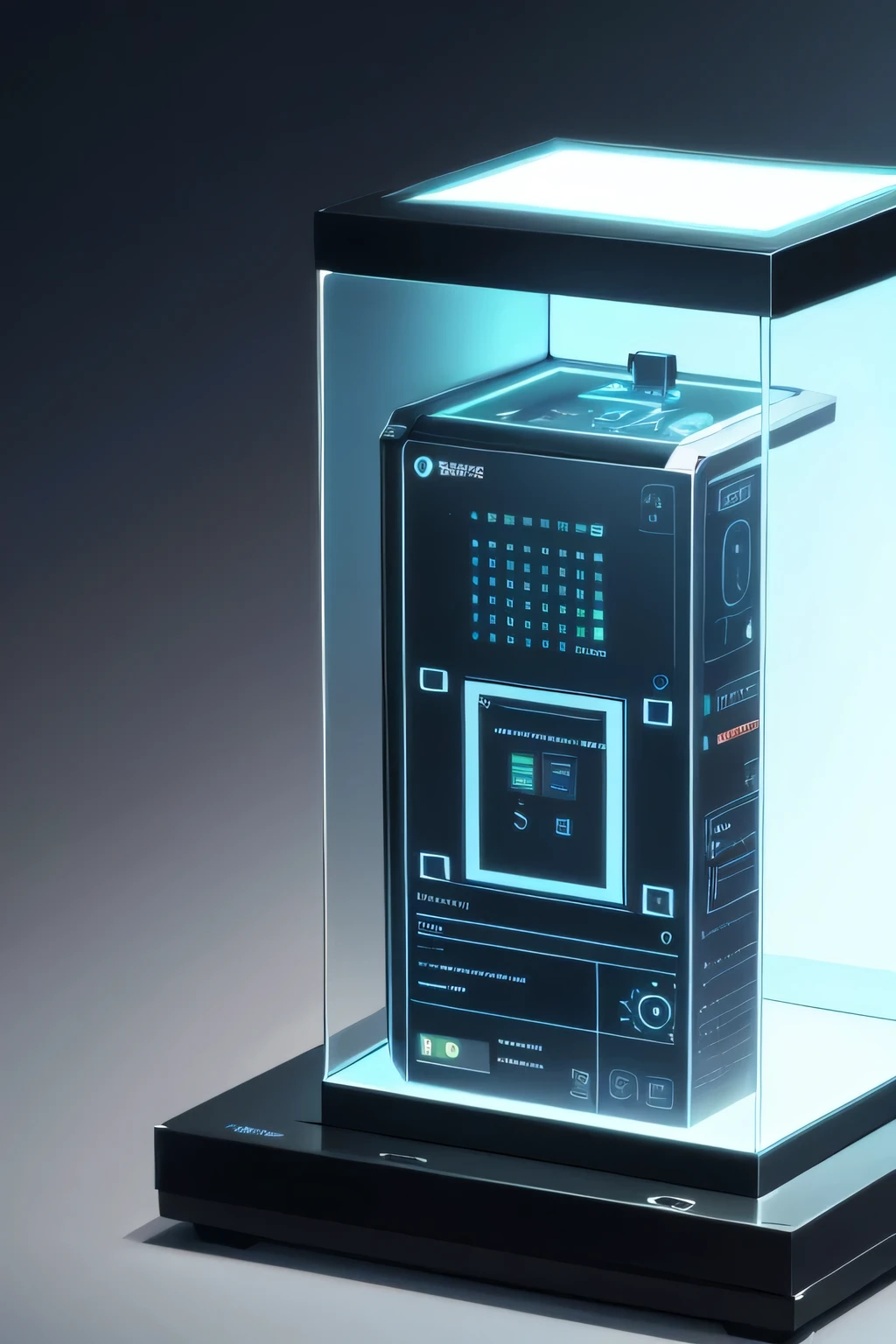 futuristic device for collecting ambient energy and storing it like a battery