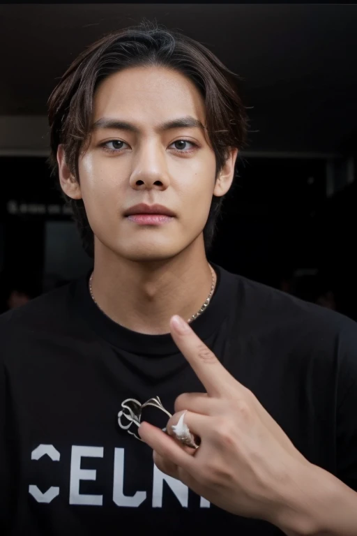 taehyung from Bts face ultrahd imagem 4k