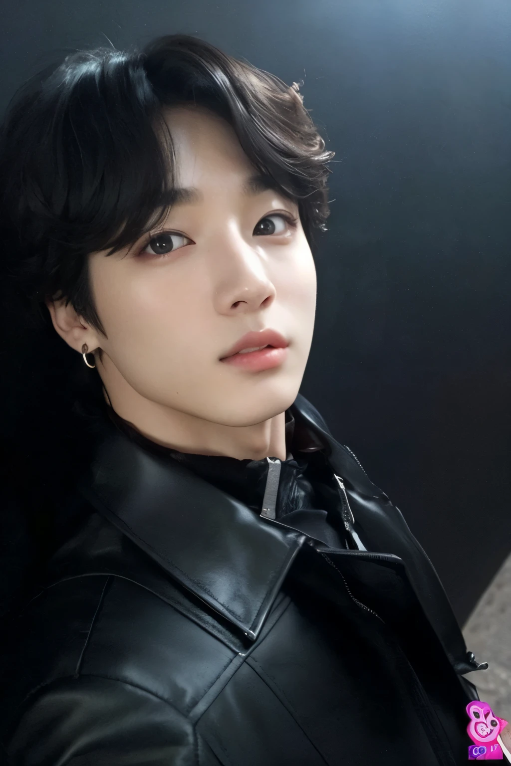 um close up de uma pessoa usando uma jaqueta preta e uma gravata, Jungkook, Jimin\the full lips, Jimin\the right eyelid is swollen, hyung tae, Jimin, headshot imagem de perfilture, Jinyoung Shin, park Jimin, taejune kim, Yoongi de cabelo preto, ✨🕌🌙, imagem de perfil, taken at the beginning of 2020, Jung Jaehyun