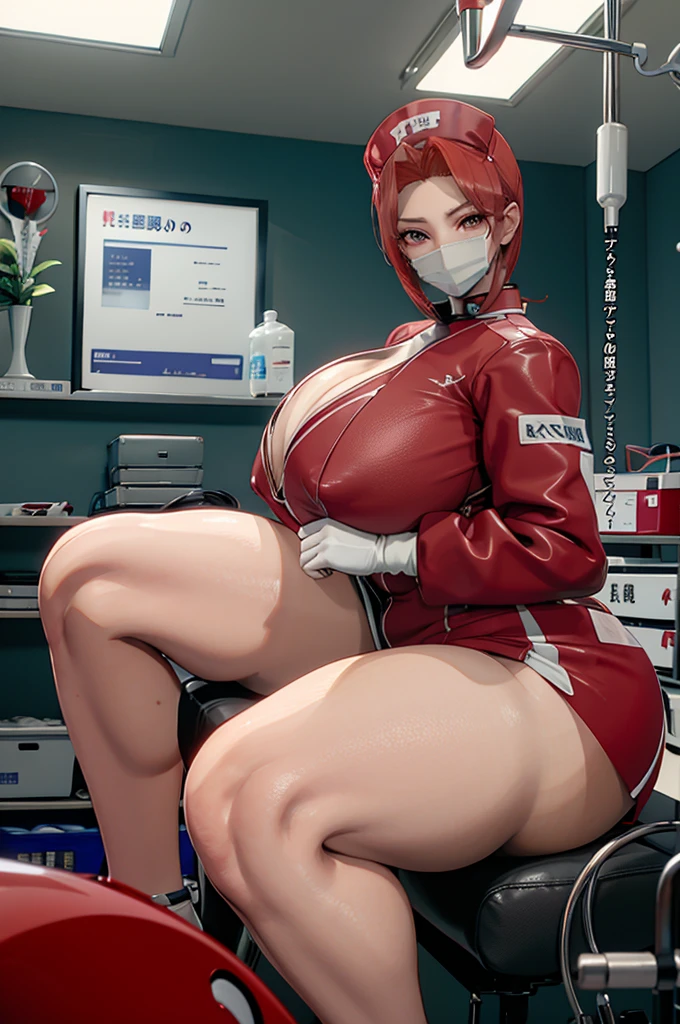 nurse uniform,hospital, latex nurse suit,nurses,busty,elbow gloves,labcoat,redhair woman,red eyes , gigantic ,medical instruments,asian nurse,two nurses,speculum,examination room,oversize , ,big ass ,strap on, lay on table ,legs spreaded,giving birth,gyno chair , dentist,Milf,latex,red uniform