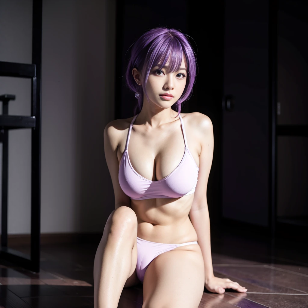 Naled, purple hair