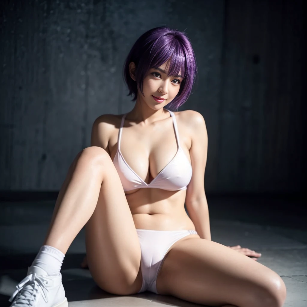 "AYANE FACE" (best quality,ultra-detalhado,Realistic:1.37), retrato, Detailed eyes and facial features, textura de pele delicada e suave, Corpo Perfeito, textura ultra realista, maquiagem perfeita, maquiagem vermelha nos olhos, batom vermelho, serious expression with light smile, cores vivas, maquiagem vermelha em volta dos olhos, cores vivas