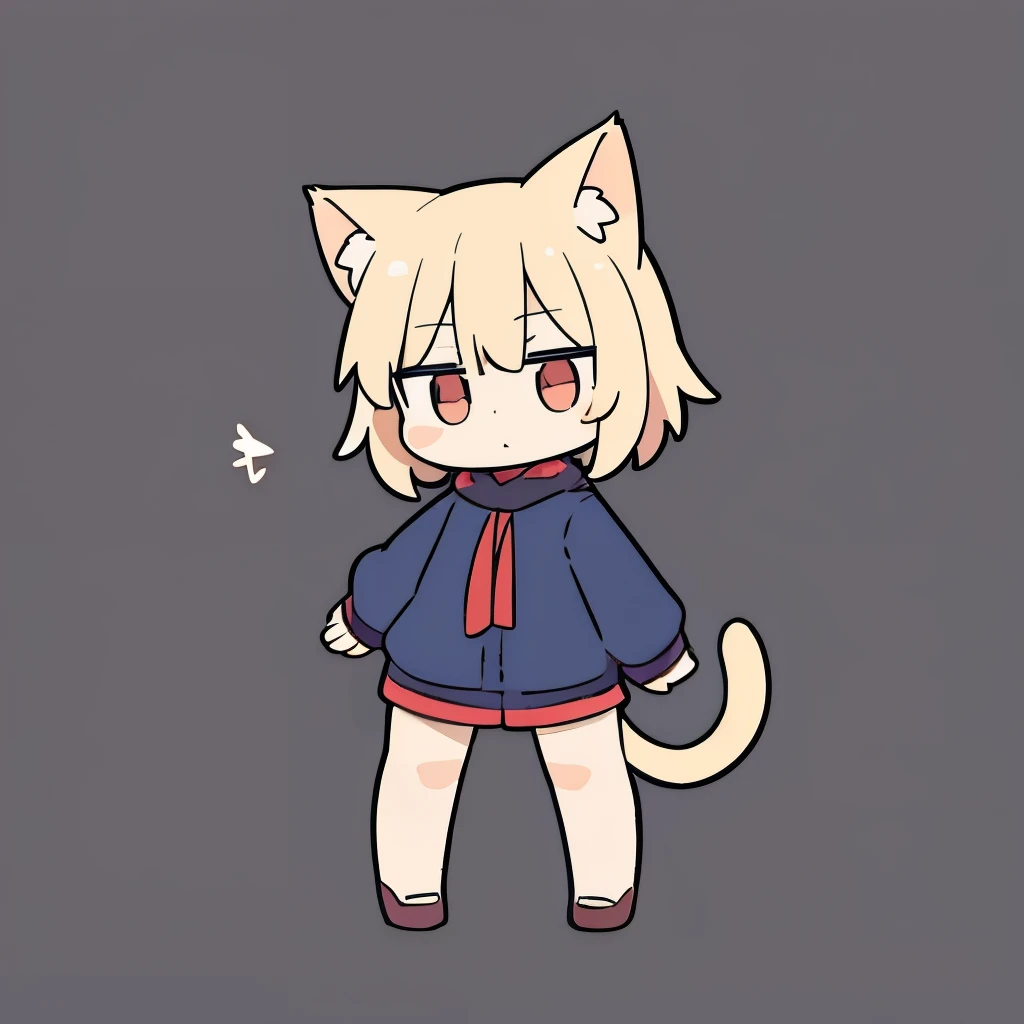 Simple Russian cat girl