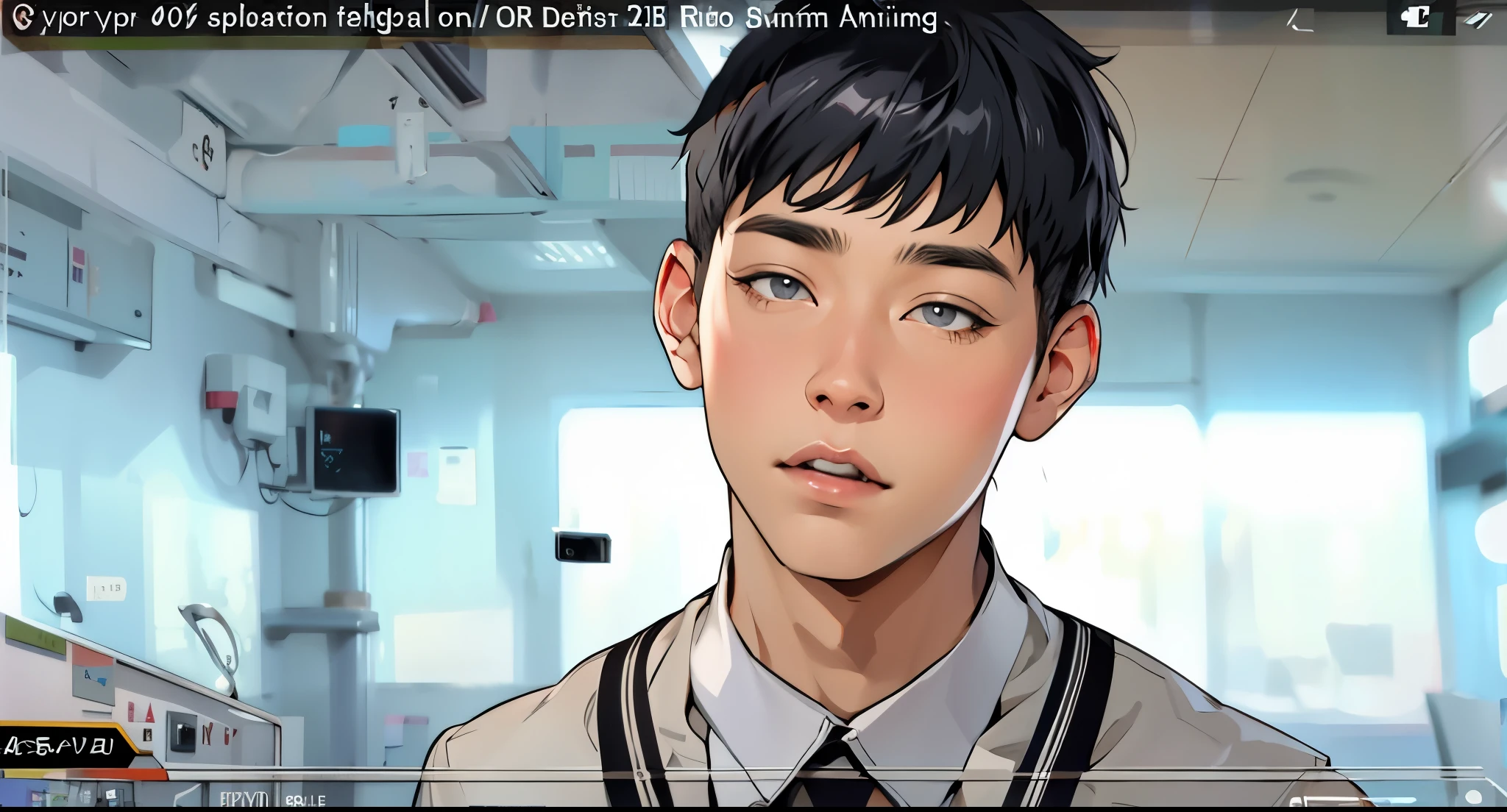 16 year old silver hair gray eyes