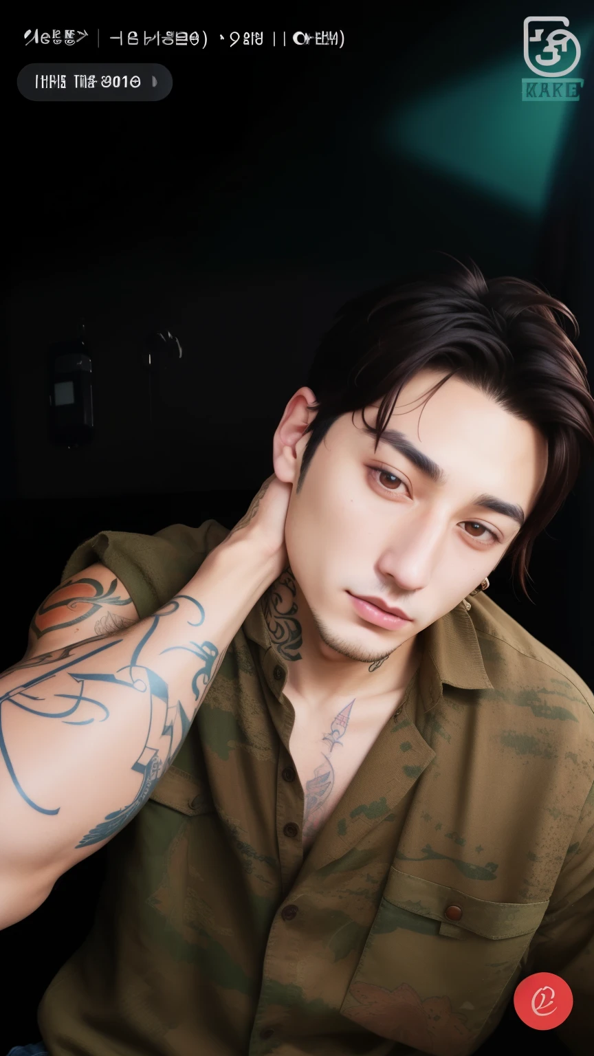 araffer man with tattoos on his arm and a tattoo on his arm, Jungkook, Jungkook Jeon, Jeon Jungkook, adorable and pale korean face, Jungkook Jeon, Jungkook Jeon