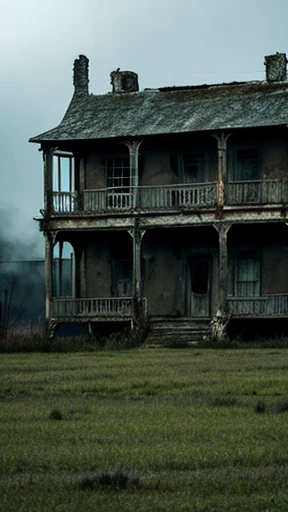 haunted house with no people,horror,Strange phenomenon,desolate ruins