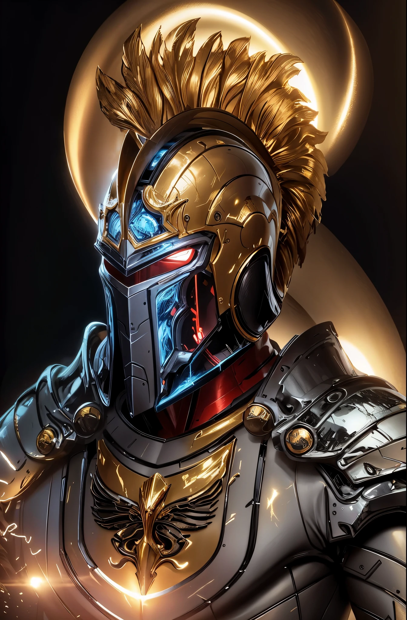 blend with gold metal