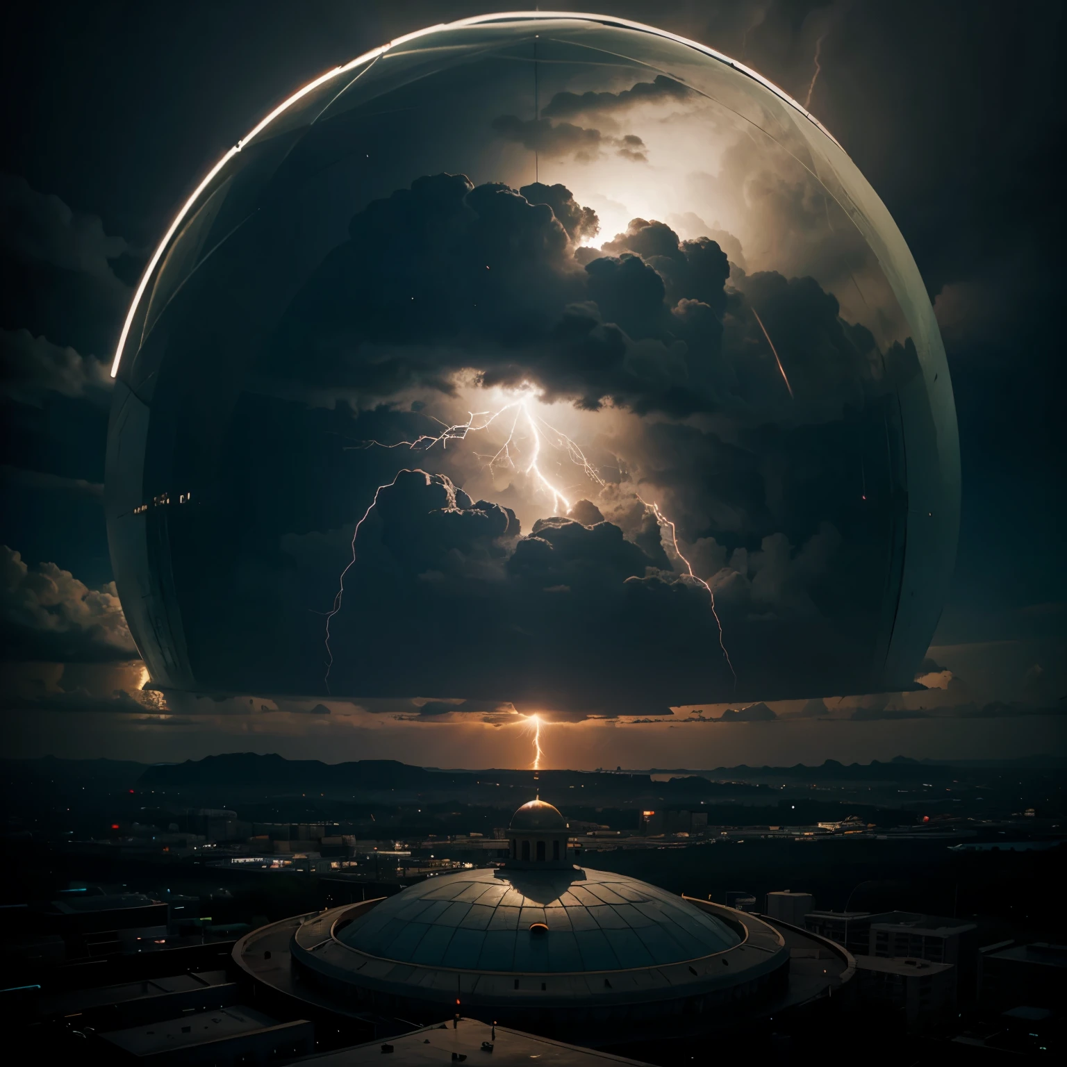Dome of lightning