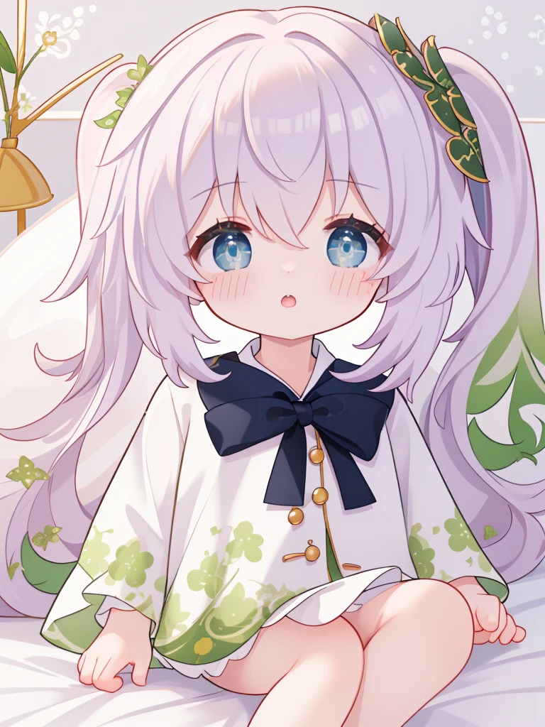 extremely detailed CG unified 8k wallpaper, very fine 8KCG wallpaper, absurderes, ,Best Quality ,ultra-detailliert ,Beautiful face ,masterpiece、top-quality(masterpiece), top-quality, naked、cute, little、masterpiece、top-quality、Top image quality、Inside the building、Sleeping in bed
