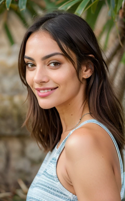 cute beautiful brunette, hispanique,wearings bath towel ,full body, perfect angle, very detailed, 32 years old, flirty face, messy long hair, brown eyes, high-res, masterpiece, best quality,intricate details, highly detailed,sharp focus, detailed skin,realistic skin texture,texture, detailed eyes, professional, 4k, smile, shot on Canon, 85mm,shallow depth of field,kodak vision color,  eyeshadow, extremely detailed, photo_\(ultra\), photorealistic, realistic, post-processing, max detail, roughness, real life, ultra realistic, photorealism, photography, 8k uhd, photography, braless, pokies