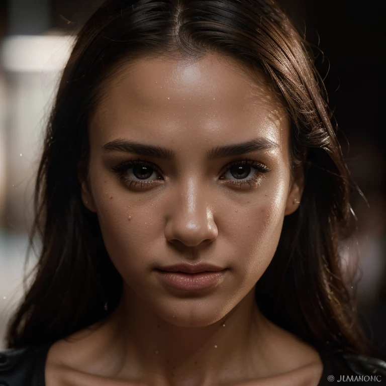 jessica_alba, portrait, solo, upper body, looking at viewer, detailed background, (action movie theme), spy, espionage, secret mission, heist, covert operation, gadgets, black leather clothes,, ((sharp face, detailed face, realistic face, naturtal skin, realistic skin, detailed skin, pores, detailed eyes,realistic eyes)),, (masterpiece, best quality, ultra-detailed, best shadow), high contrast, (best illumination), ((cinematic light)), colorful, hyper detail, dramatic light, intricate details, (1 girl, solo) , ultra detailed artistic photography, dreamy, backlit, shadows, ultra high definition, 8k, ultra sharp focus, ultra high quality model, soft lighting, film photography, analogue photography, hyperrealism,