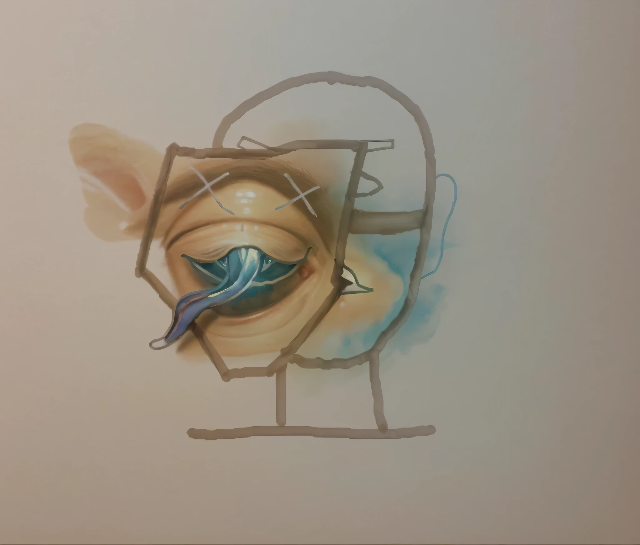 transforme esse desenho em uma arte super detalhada e em 4k