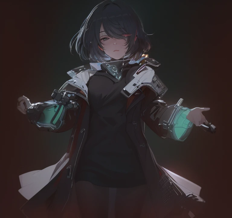 ((La mejor calidad)), ((obra maestra)), (muy detallado:1.3), ...............................................................................................................................................3D, Beautiful (cyberpunk:1.3) Mujer hacker, peinado corto,pelo corto, Volver al visor, cabello grueso, Terminal de ordenador operativo, Pantalla montada en la cabeza, computer server, Pantalla LCD, fiber optic cable, Logotipo de la empresa, HDR (High Dymanic Range), Trazado de rayos, NVIDIA RTX, Super resolution, Irreal 5, Subsoil Scatter, Textura PBR, Post-procesamiento, Anisotropic filtering, profundidad de campo, maximum sharpness and sharpness, Texturas multicapa, Albedo y Highlight Maps, Sombreado de superficies, Accurate simulation of light-material interactions, proporciones perfectas, Renderizado de octanaje, duotone lighting, ISO bajo, balance de blancos, Regla de los tercios, amplia apertura, 8K RAW, efficient sub-pixels, sub-pixel convolution, glow particles, dynamic pose