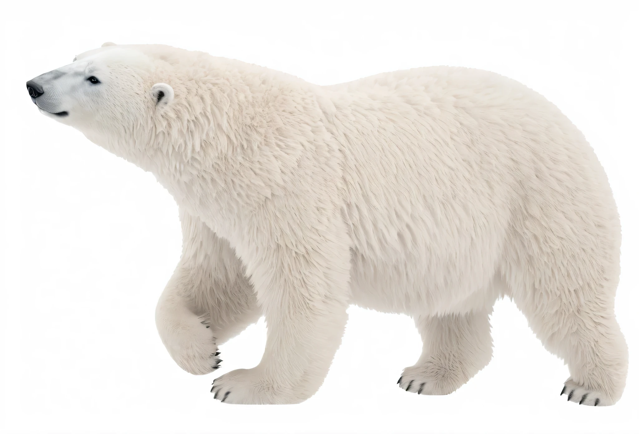 polar bear,polar bear, on a clear background, on white background, extremely realistic, 白色的hyper real highly detailed, frontal pose, 8K hyper-realistic animals,hyper real highly detailed, , full body shot hyperdetailed,polar bear,High quality 3D realistic, extremely high quality scan,4K,8k,ultra high definition, highly detailed animals, Strong and fierce, digital rendering, Digital Art Animal Photos