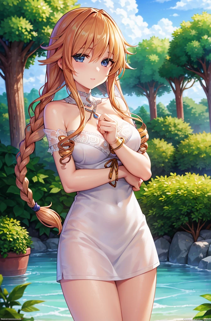 "(best quality, 4k),ultra-detailed,realistic,portraits,beautiful detailed eyes,beautiful detailed lips,extremely detailed eyes and face,longeyelashes,HDR,UHD,studio lighting,physically-based rendering,2girls,daughters of Aphrodite,lovely smiles,golden curls,goddess-like beauty,flowing dresses,graceful postures,gentle expressions,natural beauty,peaceful garden,fragrant flowers,bright sunlight,soft breeze,faint hint of blush on their cheeks,dainty accessories,vivid colors,pastel hues,sun-kissed skin"