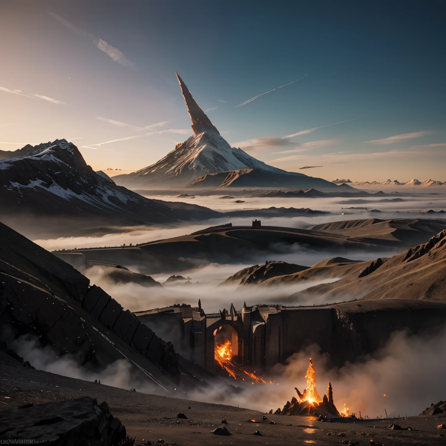 Mordor with peak realism high quality