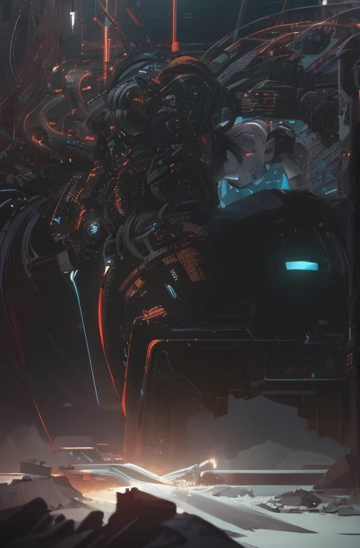 ((La mejor calidad)), ((obra maestra)), (muy detallado:1.3), ...............................................................................................................................................3D, Beautiful (cyberpunk:1.3) Mujer hacker, peinado corto,pelo corto, Volver al visor, cabello grueso, Terminal de ordenador operativo, Pantalla montada en la cabeza, computer server, Pantalla LCD, fiber optic cable, Logotipo de la empresa, HDR (High Dymanic Range), Trazado de rayos, NVIDIA RTX, Super resolution, Irreal 5, Subsoil Scatter, Textura PBR, Post-procesamiento, Anisotropic filtering, profundidad de campo, maximum sharpness and sharpness, Texturas multicapa, Albedo y Highlight Maps, Sombreado de superficies, Accurate simulation of light-material interactions, proporciones perfectas, Renderizado de octanaje, duotone lighting, ISO bajo, balance de blancos, Regla de los tercios, amplia apertura, 8K RAW, efficient sub-pixels, sub-pixel convolution, glow particles, dynamic pose