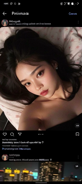 um close up de uma pessoa com cabelos longos e um colar, Ulzzang, Jinyoung Canela, Heonhwa Choe, coreana, Jaeyeon Nam, dilraba dilmurat, Parque Ji-min, Lalisa Manobal, Lee Ji - Eun, Lee Ji-eun, jossi do blackpink, Sakimichan
