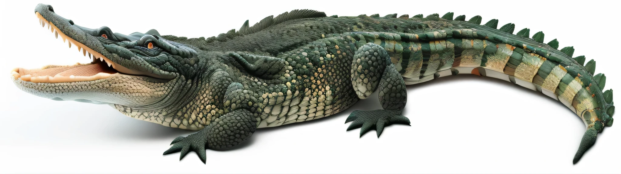 alligators,alligators爬行动物极其现实, 白色的hyper real highly detailed, frontal pose, 8K hyper-realistic animals,hyper real highly detailed, , full body shot hyperdetailed,alligators,High quality 3D realistic, Extremely high quality scans,4K,8k,ultra high definition, highly detailed animals, Strong and fierce, digital rendering, Digital Art Animal Photo Author:Konrad Křizanovsky