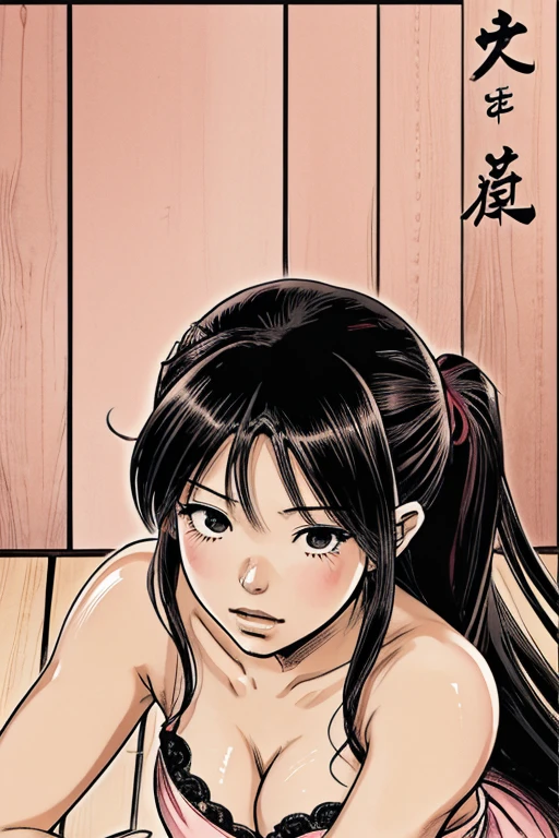 {best quality}, {very aesthetic}, {ultra-detailed}, {best illustration},NSFW,mature female,Perfect Face,Suikoden,Mrs. Lin,{full_nude},{full_body},big breast,big nipple,Sweating,Pubic hair of the same color as the hair,Eyes downcast,Looking at the male genitalia,skinny, Undressing, sex,Blowjob,Male genitalia covered with pubic hair,She is sucking a man&#39;s penis with a disgusted look on her face., Mouth covered in semen,girl sit on the bed,chinese traditional style bed,