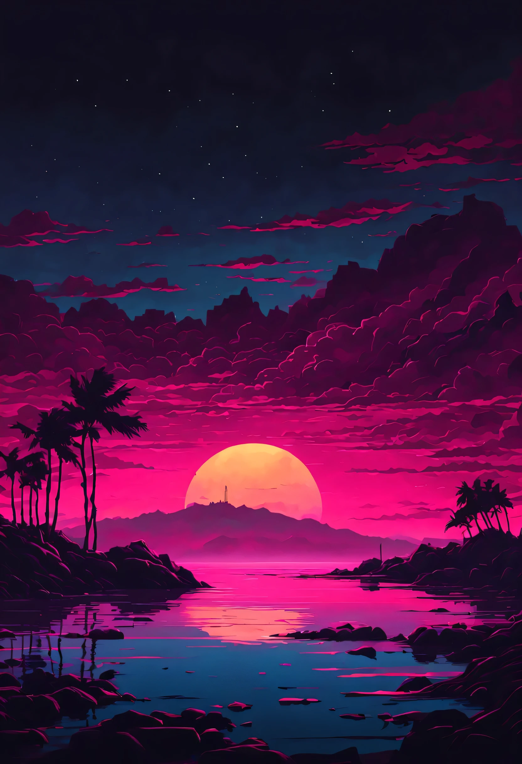 (minimalismo:1.4), por Alena Aenami, Intricado, (melhor qualidade, obra de arte, Trabalho representativo, arte oficial, profissional, papel de parede da unidade 8k:1.3)