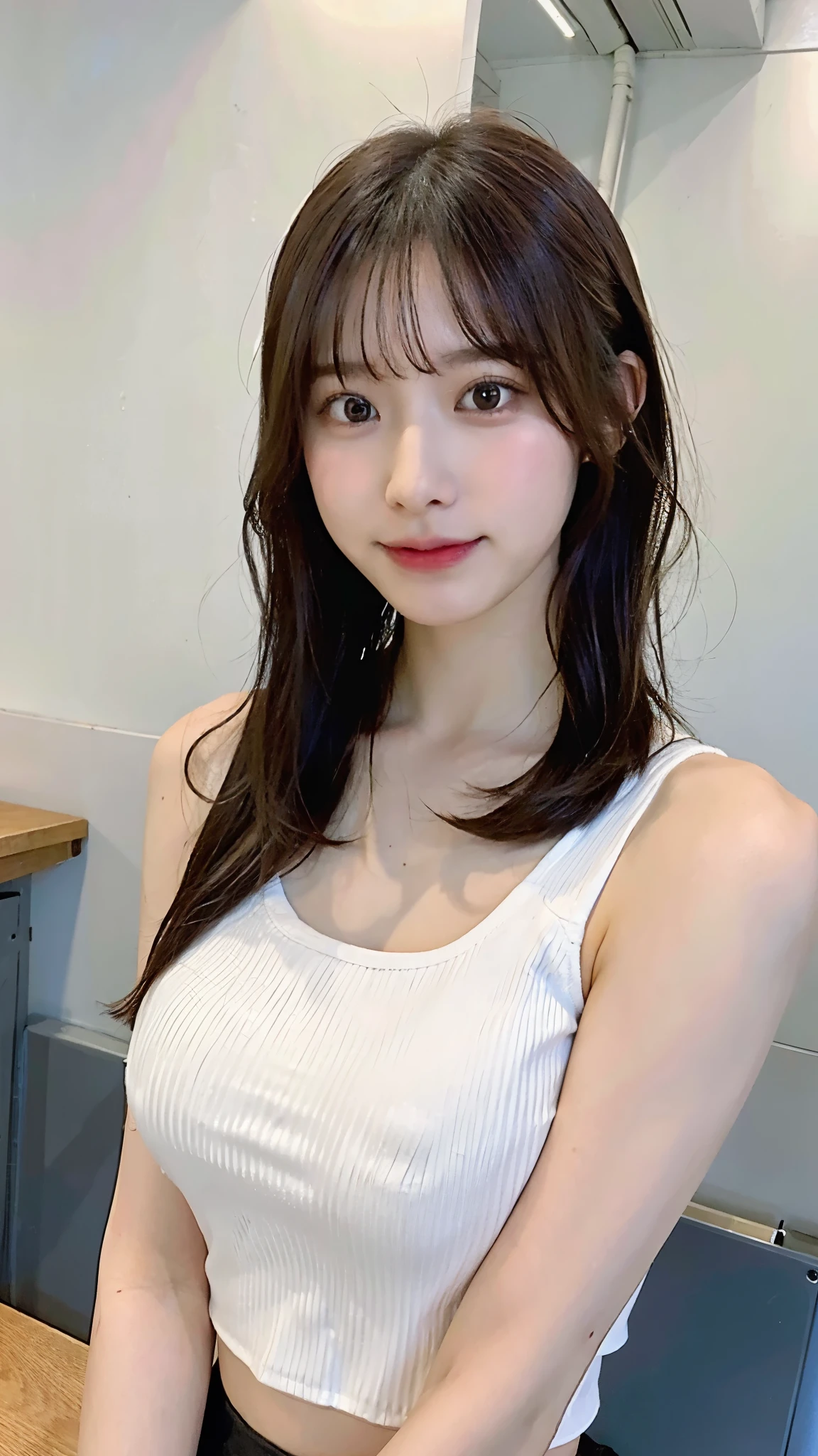 Transparent bare skin、