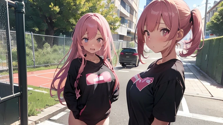 mastute piece,Best Quality,insanely detailed,8k cg,nsfw,
3+girls,(line up in a row:1.3),(same pink cheer leader costume,breast out,no bra,bare breasts,bare teats),blush,shy,ecstasy face,gasping,trembling,BRAKE,blonde hair,perfect breasts,perfect nipples,open mouth,
outdoor playground,