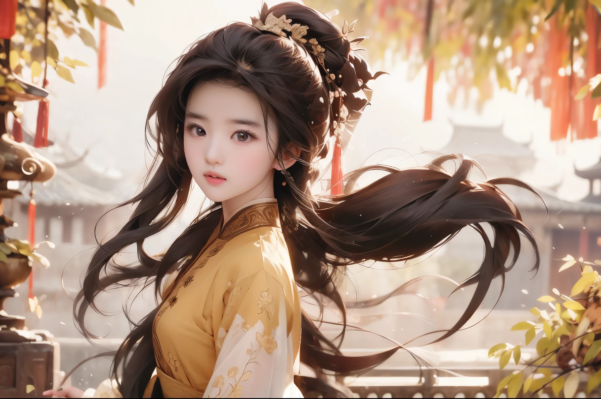liuyifei, 1girl, chinese_armor, best quality, masterpiece,