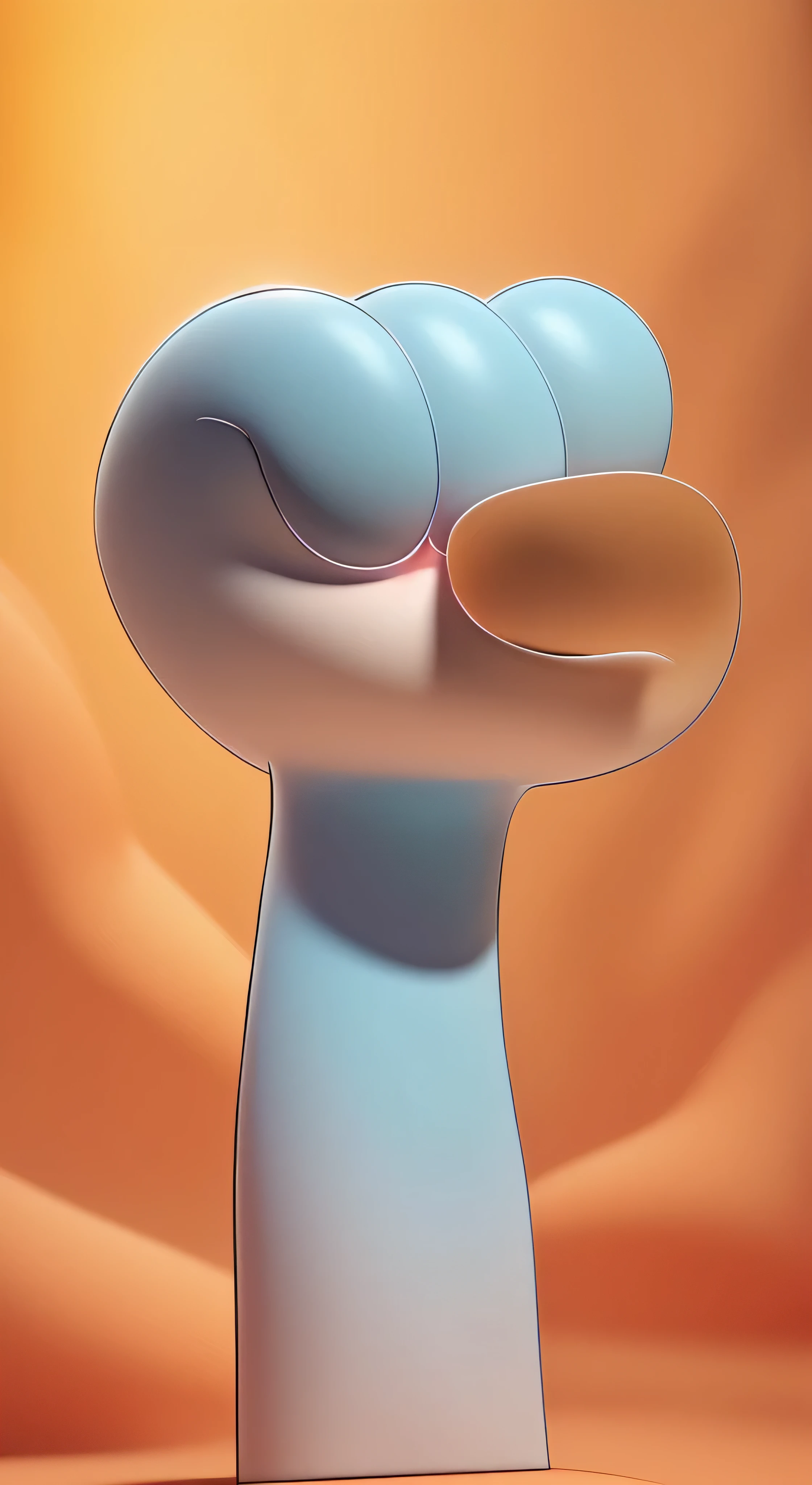 clenched fist, animation style rendering, 3D stylization, Arnold Maya Rendering, 3D rendering stylization, cartoon rendering key shootings, 3d characters, 3d characters, 3D rendering stylization, 3D character rendering, cartoon character, Close-up of people, Character pose, (Pixar style) (main part: 1.2) (shooting) (best quality) (delicate skin) (fine texture) (8k) (clay) (Cinema lighting) (sharp focus)