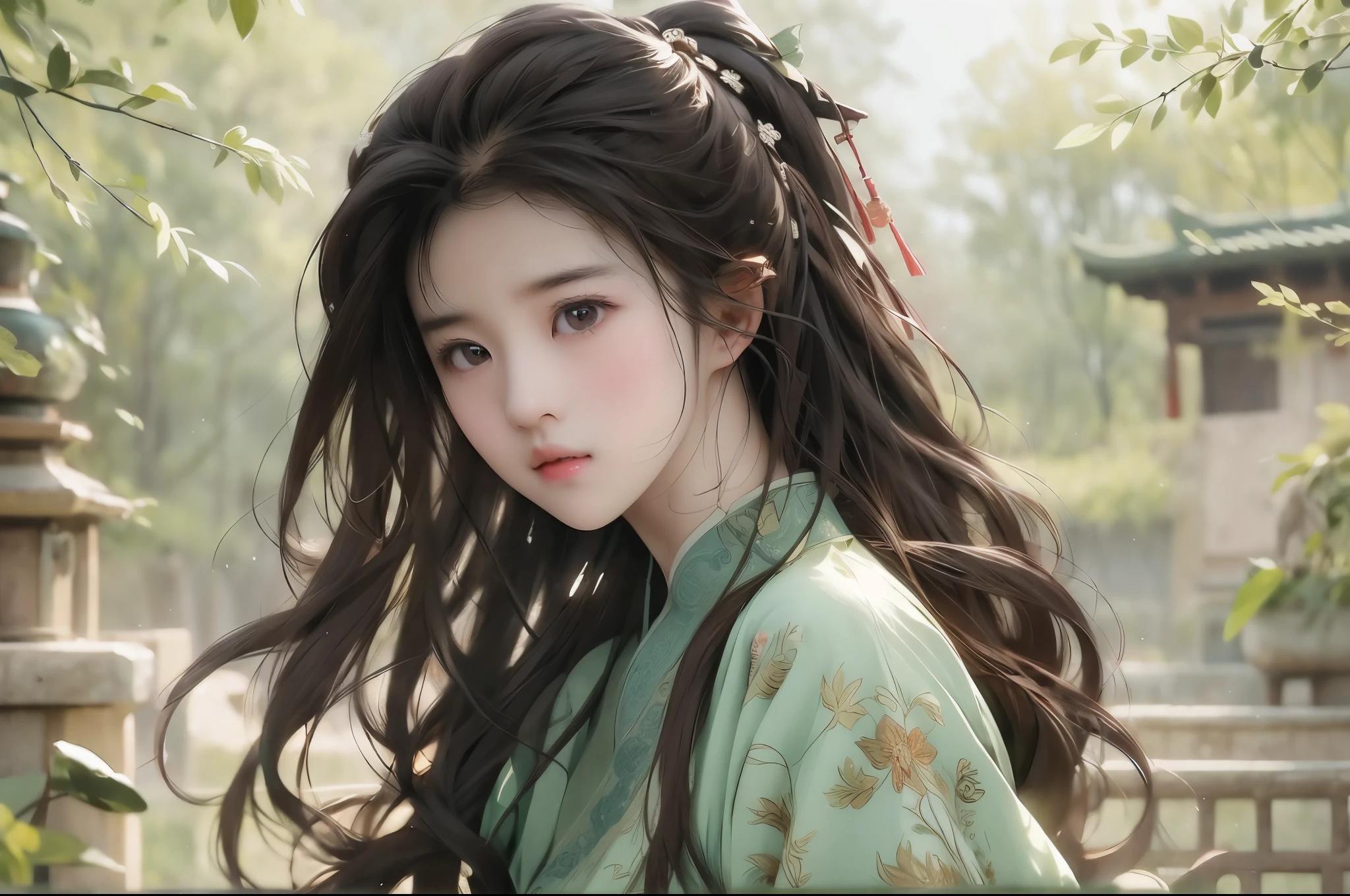 liuyifei, 1girl, chinese_armor, best quality, masterpiece,