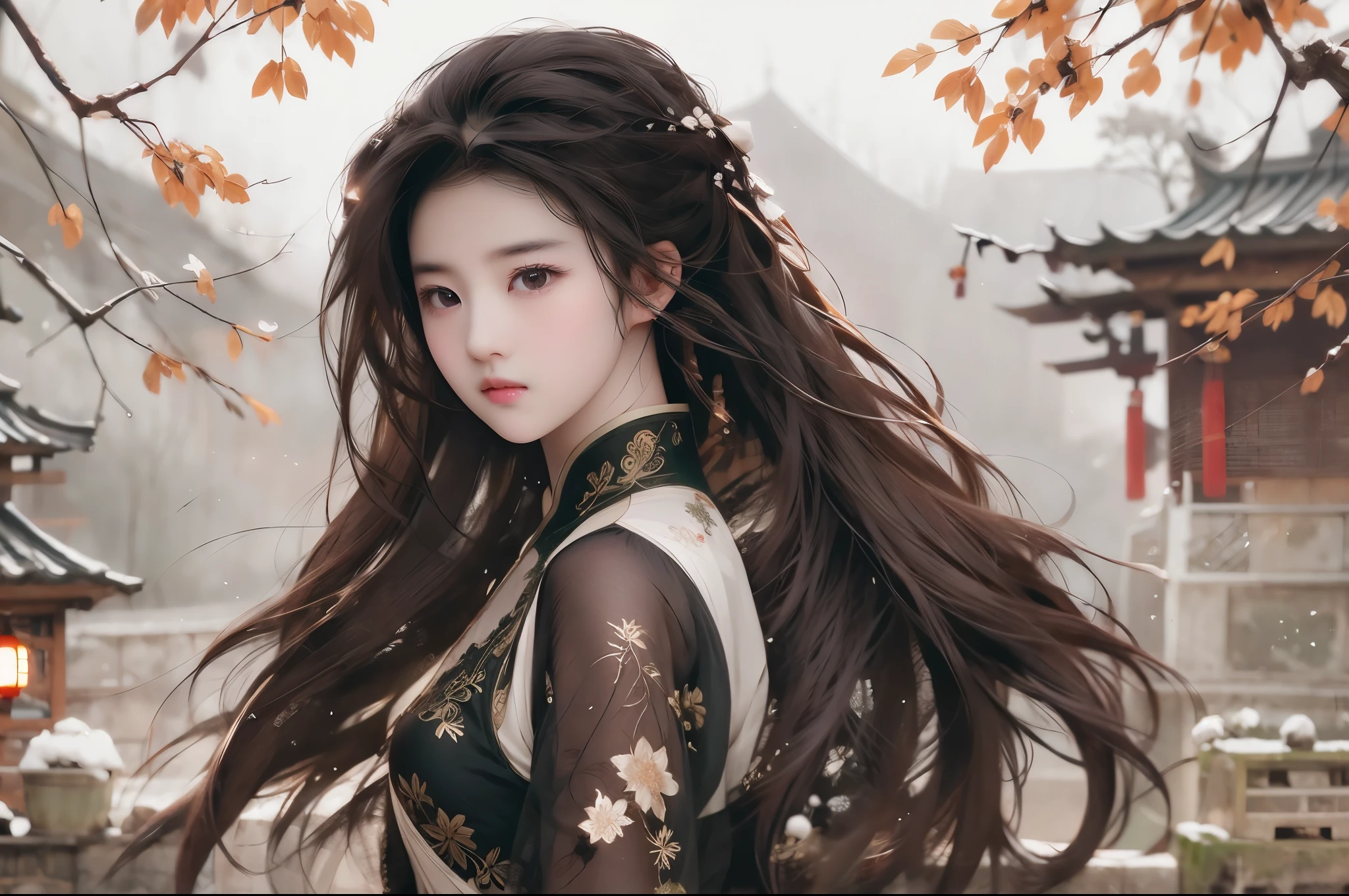 liuyifei, 1girl, chinese_armor, best quality, masterpiece,
