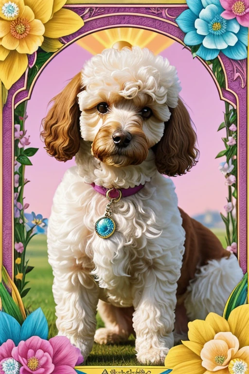 In the background, the beautiful Eiffel, beautiful sky and a radiant sun illuminating the environment, Photography from different angles, Dog looking in different directions, dynamic photography, Close up photo funny cute poodle, tosado, brincando com rosas dentro da boca, Photograph frontal view close to half of the body of a small Poodle dog looking at the viewer coat color pink, white or yellow or colored, the Poodle is at the center of a handmade circle decorated with leaves and flowers of various colors and species, composing a realistic image of fantasy, mysteries and magical charms. (((cartazes, planfetos, Adesivos, propaganda, revista.))) monochrome
, linear, pencil draw, sem cor, scribble made with pencil.