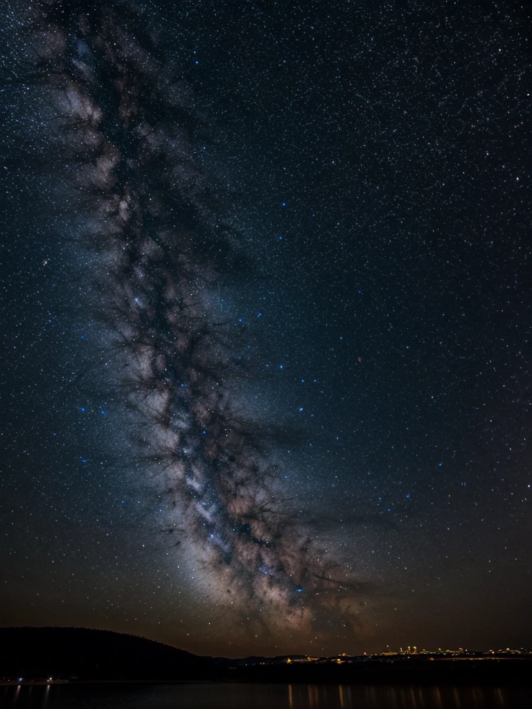 starry sky, constellation, wonderful Starry Sky Rotation/星空旋转/星空の回転 , dark sky, beautiful sky night