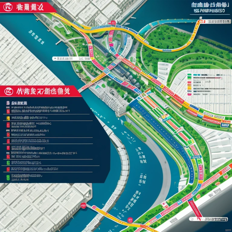 Shanghai subway route map automatic generation system, (highest quality, masterpiece, Representative works, official art, Professional, 8K)