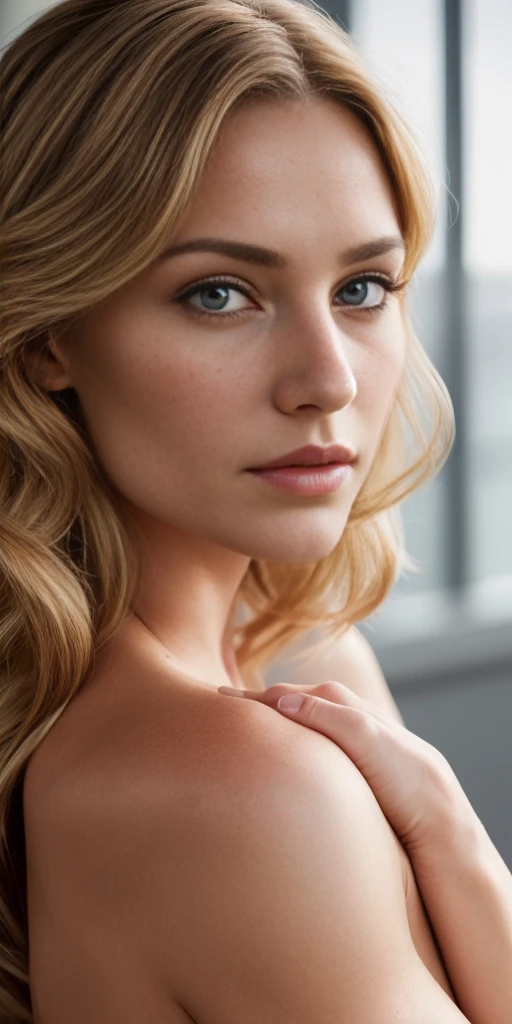 angel, armor gold (masterpiece, best quality, high resolution:1.4), 1girl, angel, skin pores texture, Hair blonde, HD , Photography, movie, cinematic, full Body, Realistic, (8k, RAW photo, best quality, masterpiece:1.2), (realistic, photo-realistic:1.33), best quality, detailed eyes blue, cute,natural lighting, depth of field, film grain, wrinkled skin, sharp, detailed and realistic portrait of a woman ,(freckles:0.5)