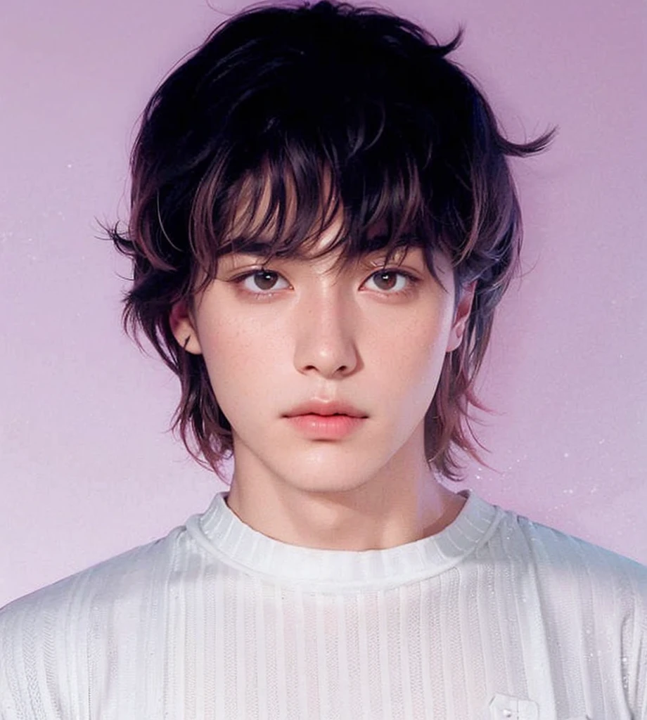 Imagen arafed de un joven con un corte de pelo desordenado., yuya nagai, toru furuya, Fukaya Yuichiro, Yosuke Ueno, araki, kaoru mori, kousuke ono, macoto takahashi, Aramaki Shinji, tomohiro shimoguchi, Yoh Yoshinori, cai xukun, bts jungkook, jeon jungkook, kpop chico, korean rostro masculino