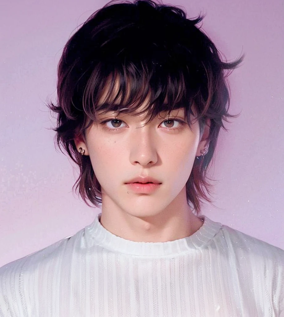 Imagen arafed de un joven con un corte de pelo desordenado., yuya nagai, toru furuya, Fukaya Yuichiro, Yosuke Ueno, araki, kaoru mori, kousuke ono, macoto takahashi, Aramaki Shinji, tomohiro shimoguchi, Yoh Yoshinori, cai xukun, bts jungkook, jeon jungkook, kpop chico, korean rostro masculino