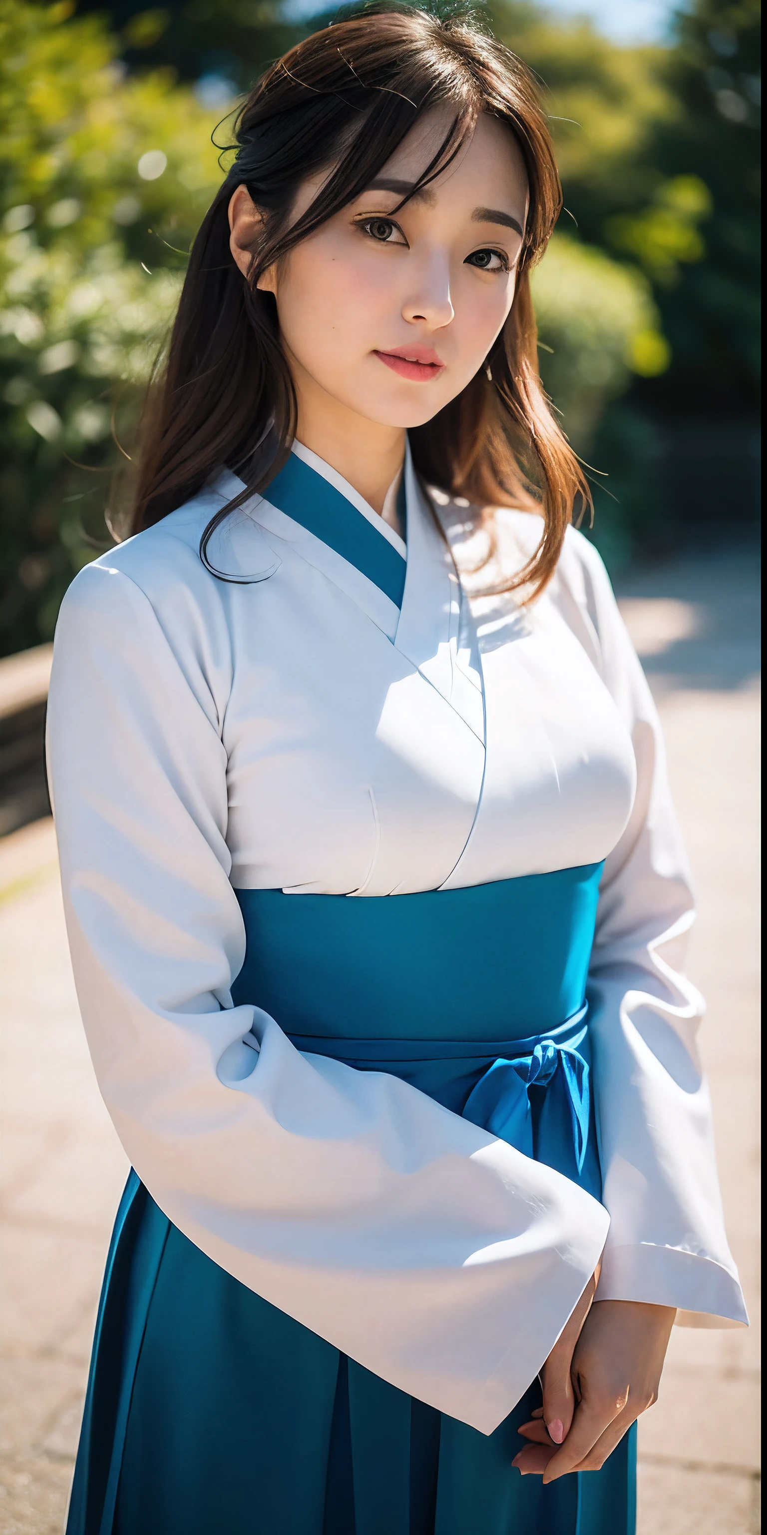 Wear Yong Yong&#39;s gorgeous Hanfu，Starry sky late at night，extremely realistic，stand up straight，puff out your chest，The most beautiful woman here，4086kbit，extreme details，The truth about skin and skin texture，Sunlight shines，Yua Mikami，，Yui Aragaki，Hamabe Beauty，Rei Honjo，Namiki Yu，Shinoda Yu，Upper body close-up