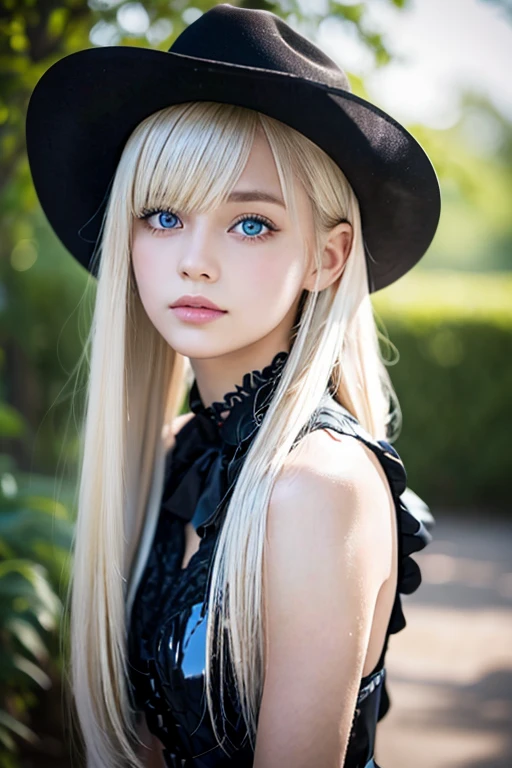 8K,highest quality,real image,intricate details,Super high resolution,depth field,Masseter muscle part,natural soft light,professional lighting,1 girl,(cute:1.2),(gothic fashion),bright look,young shiny glossy white shiny skin,best beauty,ultimate beautiful girl,The most beautiful platinum blonde hair in the world,shiny bright hair,Long silky twin tail hair,Shining beautiful bangs,Glowing crystal clear attractive blue eyes,とても美しい素敵なcute17歳の女の子,(cowboy shot)
