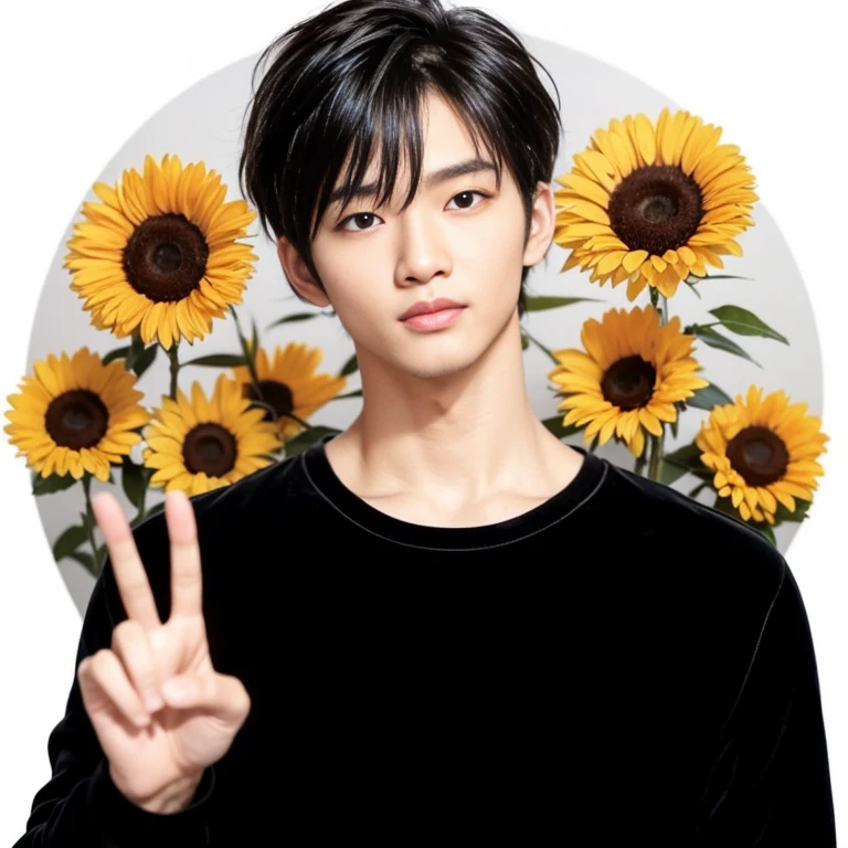 High quality, masterpiece, highly detailed, 8k, perfect face, perfect body, realistic, photo realistic, man, Asian, black hair, short hair, handsome, detailed eyes, beautiful detailed nose, realistic body, realistic light, comfortable expressions, cute guy, sweat guy, cool guy, abs sixpack, model style, full body, clean skin