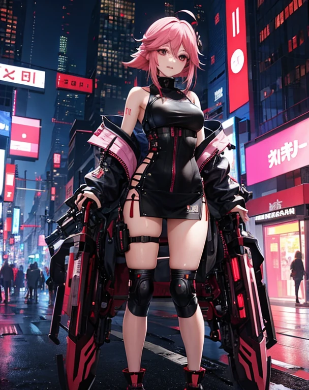 Yae Sakura,cyberpunk