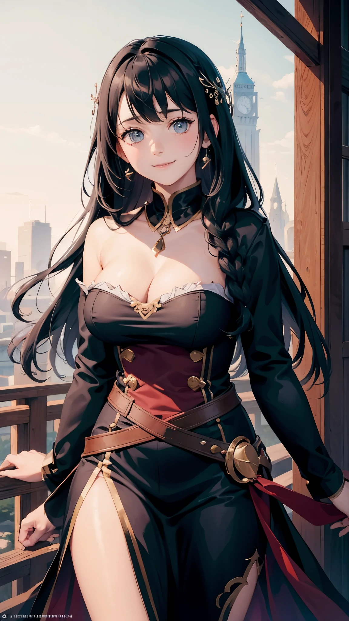 (Vague:1.2),(best quality,4K,8k,high resolution,masterpiece:1.2),Super detailed,soft light,Smile,portrait,