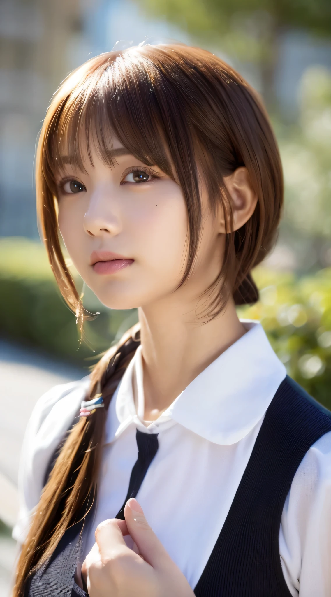 arafed asian woman in a maid outfit posing for a picture, japanese maid cafe, gorgeous maid, maid clothes, wearing a maid outfit, anime girls in maid costumes, cosplay of a catboy! maid! dress, maid, maid dress, shikamimi, narumi kakinouchi, , sakimichan、(Photoreal:1.4)、(Masseter muscle part:1.3)、 (intricate details:1.2), (clear pictures)、RAW photo, (highest quality, masterpiece:1.2),(intricate details:1.4),(octane rendering, 複雑な 3D レンダリングのSuper detailed, soft light in the studio, rim light, vivid details, Super detailed, realistic skin texture, details face, beautiful detailed eyes, Highly detailed CG Unity 16k wallpaper, compensate, (detailed background:1.2), shiny skin、